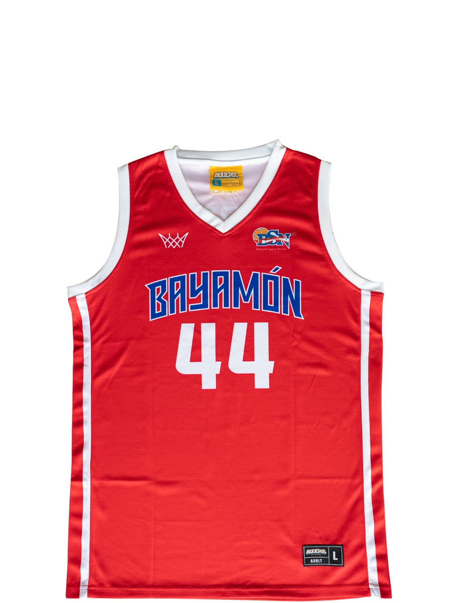 Red Jersey Mojica 44 Vaqueros Bsn