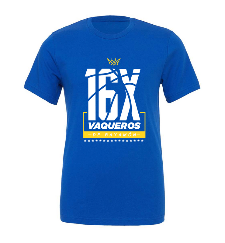16x Bayamón Vaqueros T-Shirt (Royal)